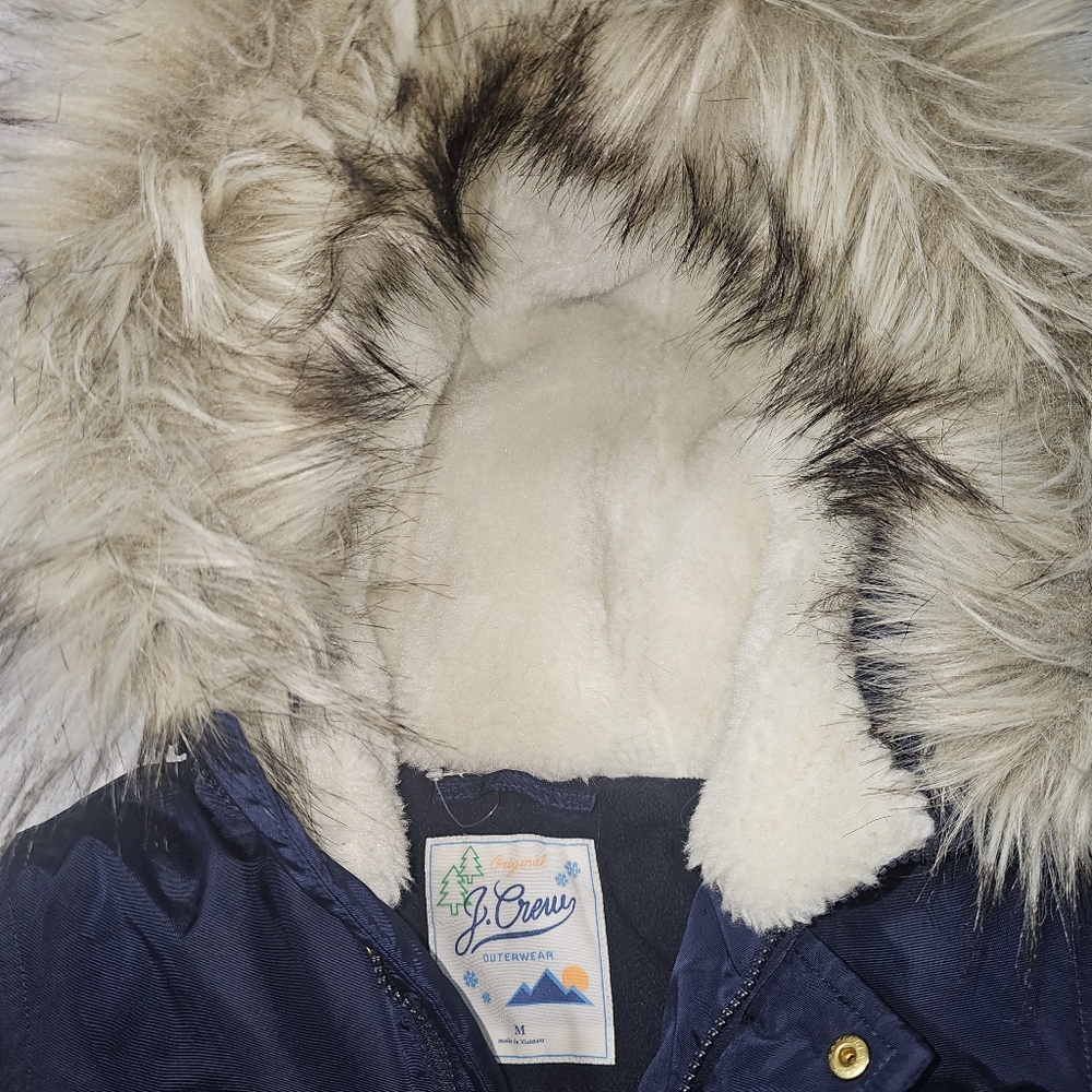 J.Crew Kids' Fishtail Parka with Eco-Friendly Primaloft - Siz M(boys) - Picture 4 of 9